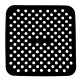 Nerthus Перфорирана силиконова подложка за AIR FRYER