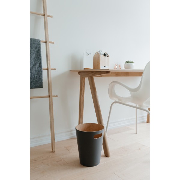 UMBRA Кошче за боклук “Woodrow“ 7,5 л. - цвят графит