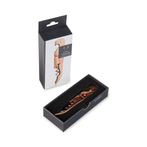 VISKI Тирбушон с двоен лост “Signature Copper“