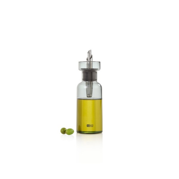 AdHoc Бутилка с дозатор за олио или оцет AromaPour, 120мл - сив