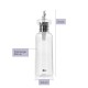 AdHoc Комплект за олио и оцет с дървена поставка AromaPour