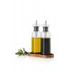 AdHoc Комплект за олио и оцет с дървена поставка AromaPour
