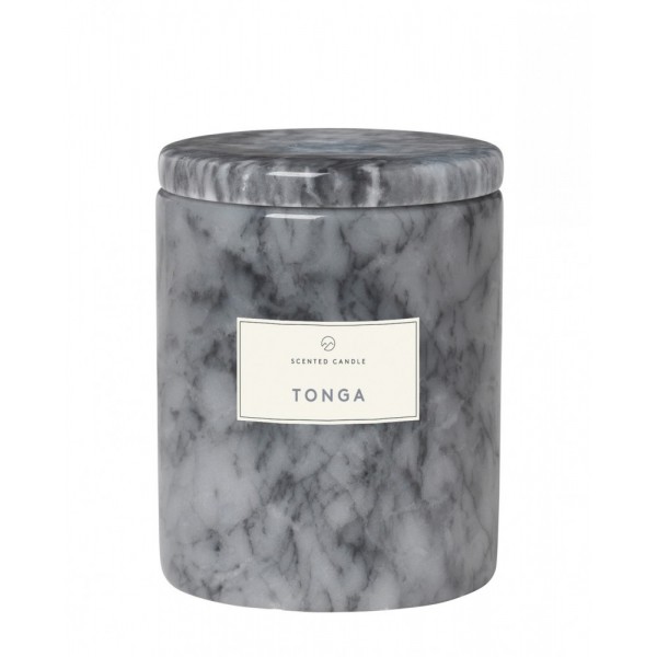 BLOMUS Ароматна свещ FRABLE, размер L - аромат Tonga - цвят Sharkskin