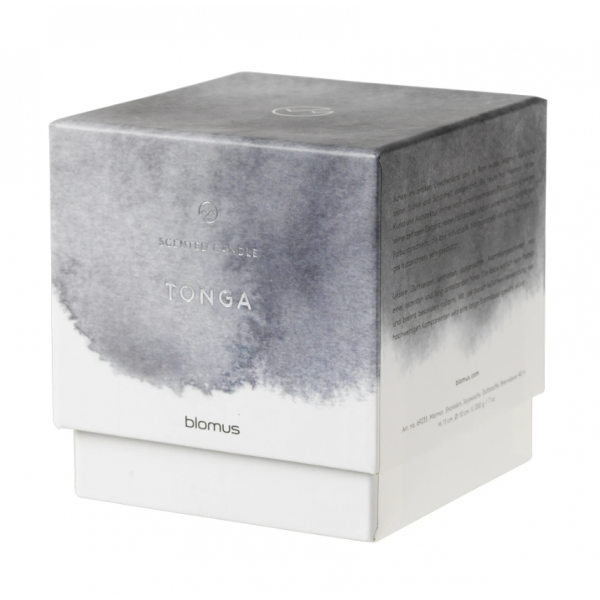 BLOMUS Ароматна свещ FRABLE, размер L - аромат Tonga - цвят Sharkskin