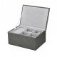 BLOMUS Кутия за бижута “SAHLA“, размер L - цвят сив (Pewter)