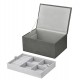 BLOMUS Кутия за бижута “SAHLA“, размер L - цвят сив (Pewter)