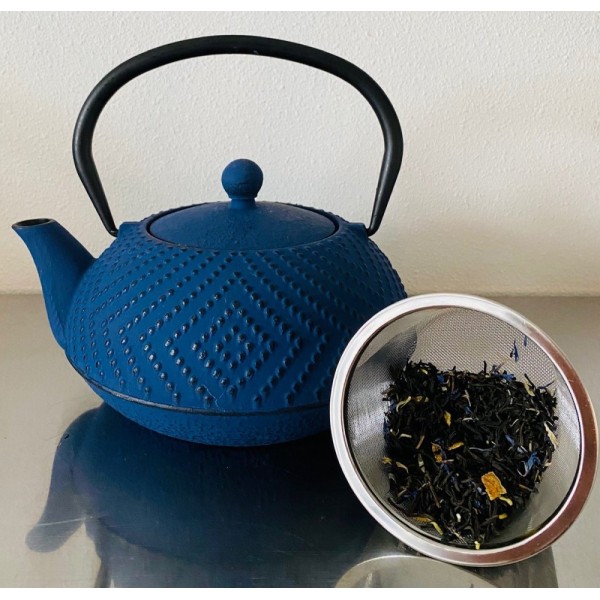 BREDEMEIJER Чугунен чайник “Fujian“ - син - 1,2 л