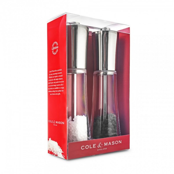 COLE&MASON Комплект мелнички за сол и пипер “EVERYDAY STYLE“ - 16,5 см.