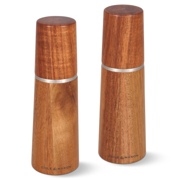 COLE&MASON Комплект мелнички за сол и пипер “MARLOW ACACIA“ - 18,5 см