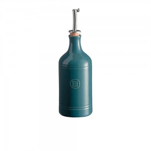 EMILE HENRY Бутилка за олио с дозатор OIL CRUET - цвят синьо-зелен