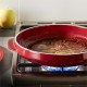 EMILE HENRY Керамичен сет за Тарт Татен "TARTE TATIN SET" - Ø 33 см - цвят червен