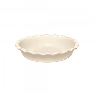 EMILE HENRY Керамична форма за пай "PIE DISH" - Ø 26 см - цвят екрю