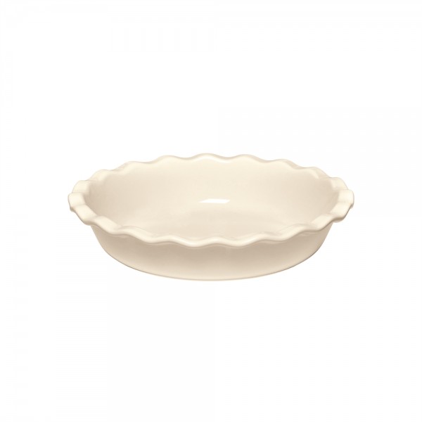 EMILE HENRY Керамична форма за пай "PIE DISH" - Ø 26 см - цвят екрю