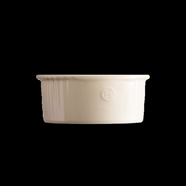 EMILE HENRY Керамична купа за суфле "SOUFFLE BAKING DISH" - Ø 23 см - цвят екрю