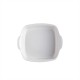 EMILE HENRY Керамична тава "SQUARE OVEN DISH"- 22х22см - цвят бял
