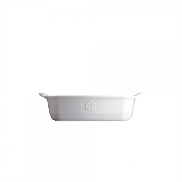 EMILE HENRY Керамична тава "SQUARE OVEN DISH"- 22х22см - цвят бял
