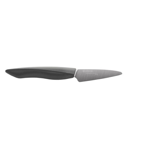 KYOCERA Керамичен нож за белене серия "SHIN" - ZK- 075 -BK, черно острие/ черна дръжка