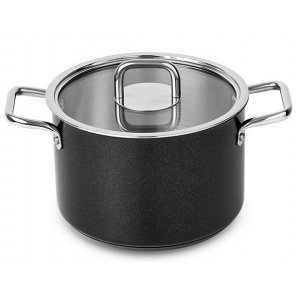 SILAMPOS Тенджера с капак Comfort Black - Ø 24см.