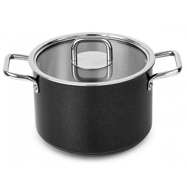 SILAMPOS Тенджера с капак Comfort Black - Ø 24см.