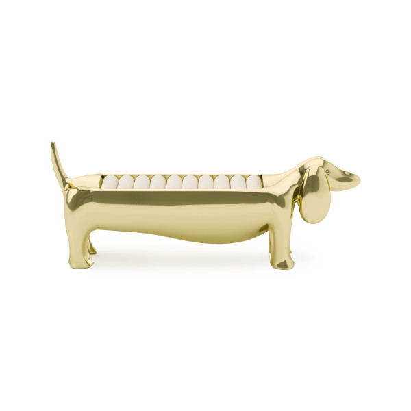 UMBRA Поставка за пръстени “DACHSIE“ - дакел - цвят месинг