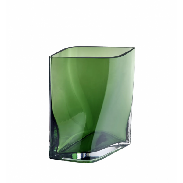 BLOMUS Стъклена ваза DUASIS, размер S - цвят зелен (Agave Green)