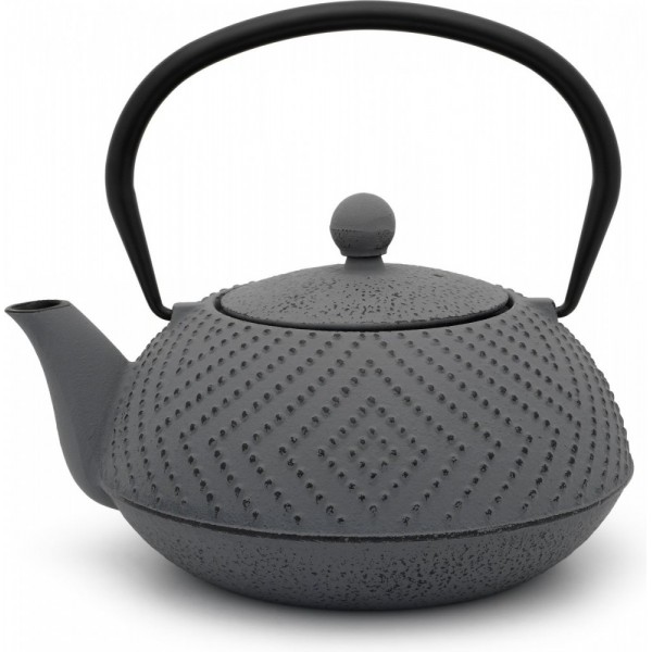 BREDEMEIJER Чугунен чайник “Fujian“ - сив - 1,2 л