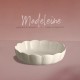 EMILE HENRY Керамична форма "MADELEINE ROUND DISH" - цвят екрю