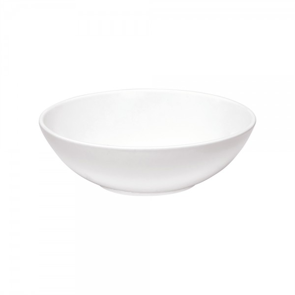 EMILE HENRY Керамична купа за салата "SMALL SALAD BOWL", малка - Ø 22 см - цвят бял