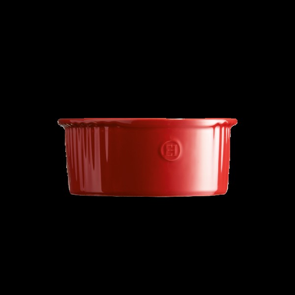 EMILE HENRY Керамична купа за суфле "SOUFFLE BAKING DISH" - Ø 23 см - цвят червен