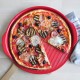 EMILE HENRY Керамична плоча за пица "RIDGED PIZZA STONE" - Ø 40 см - цвят черен