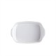 EMILE HENRY Керамична тава " SMALL RECTANGULAR OVEN DISH"- 30х19 см - цвят бял