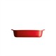 EMILE HENRY Керамична тава " SMALL RECTANGULAR OVEN DISH"- 30х19 см - цвят червен