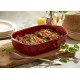 EMILE HENRY Керамична тава " SMALL RECTANGULAR OVEN DISH"- 30х19 см - цвят червен