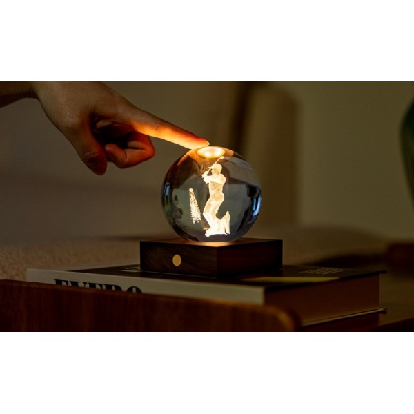 GINGKO 3D Смарт лампа “Amber Crystal“ - Голфър