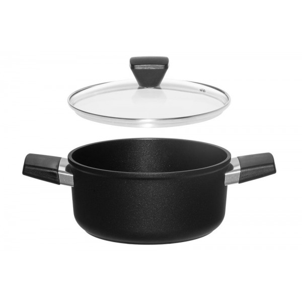 MAKU Тенджера със стъклен капак ``Graphene`` - Ø 20 см.