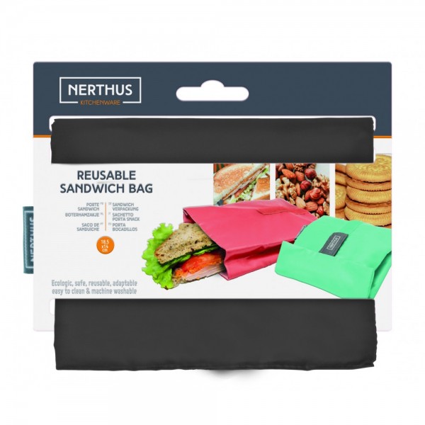 Nerthus Джоб / чанта за сандвичи и храна - цвят сив