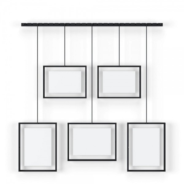 UMBRA Фотодисплей за стена “EXHIBIT“ - цвят черен