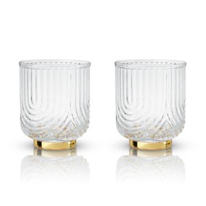 VISKI Чаши за уиски и коктейли “DECO GATSBY“ 2 бр. - 354 мл.