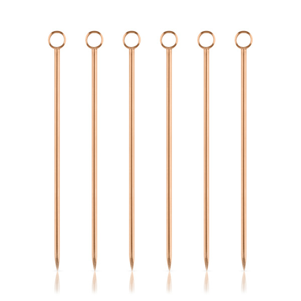 VISKI Коктейлни клечки 6бр. “Copper“