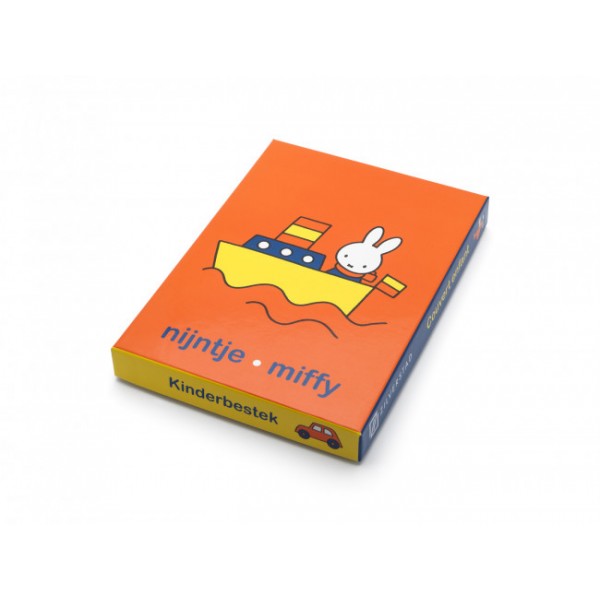 ZILVERSTAD Комплект стоманени детски прибори за хранене “Miffy“ - 4 части