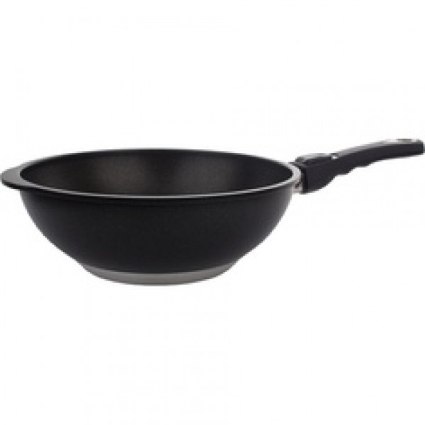 AMT Gastroguss Тиган уок Ø 26 см, височина 9 см, с мобилна дръжка