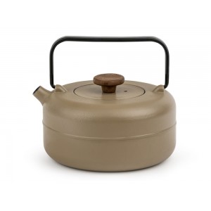 BREDEMEIJER Чугунен чайник “Henan“ - бежов - 0,75 л
