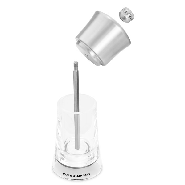COLE & MASON Акрилна мелничка за сол “BROMLEY“ - 15 см.