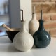 EMILE HENRY Бутилка за оцет с дозатор VINEGAR CRUET - цвят екрю