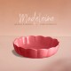 EMILE HENRY Керамична форма "MADELEINE ROUND DISH" - цвят бонбонено розово