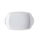 EMILE HENRY Керамична тава "RECTANGULAR OVEN DISH"- 36,5 х 23,5 см - цвят бял