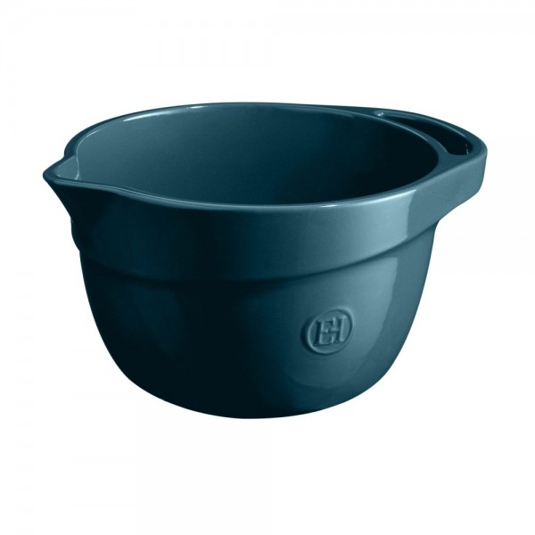 EMILE HENRY Купа за смесване "MIXING BOWL" - 4,5 л - цвят синьо-зелен