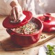 EMILE HENRY Тенджера за ориз "RICE POT" - цвят червен