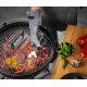 GEFU Кожени ръкавици за барбекю BBQ - сиво-черни