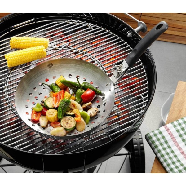 GEFU Уок тиган за барбекю с мобилна дръжка BBQ